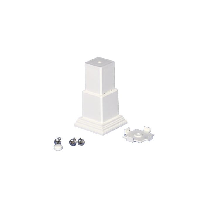 Footblock - 2-Piece Adjustable for Vinyl Railing (2) Pack