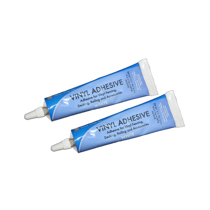 Glue - Twin Pack 1.5 Oz. Tubes of Special Vinyl Fence Cap Glue 